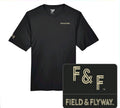 Short Sleeve T-shirt - BLACK AND GOLD
